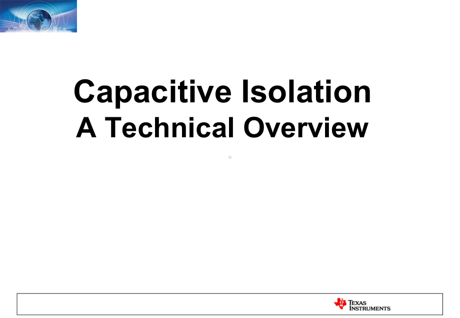 I电容隔离技术详解PPT课件.ppt_第1页