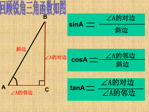 锐角三角函数值表课件.ppt