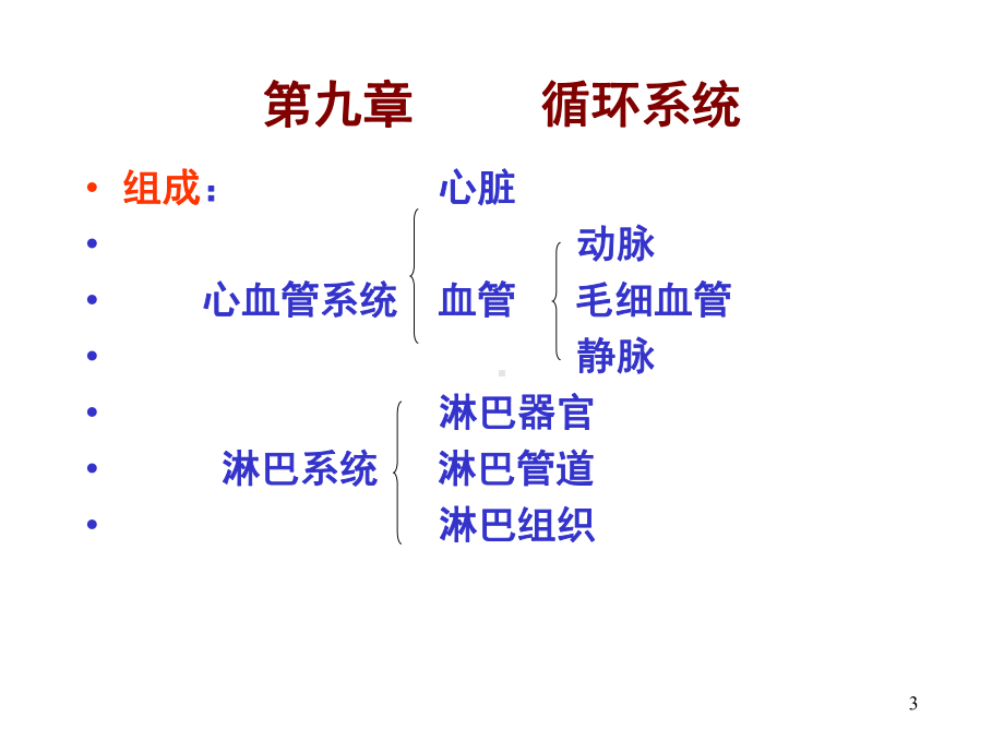 人体解剖学循环系统ppt课件.ppt_第3页