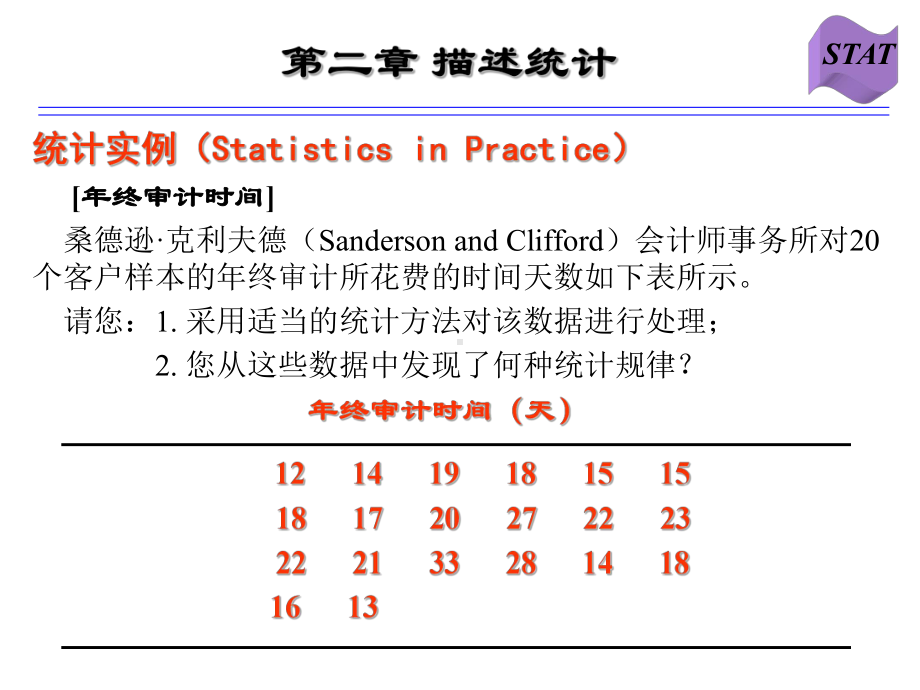 第二章-描述统计：图表法(课件).ppt_第1页