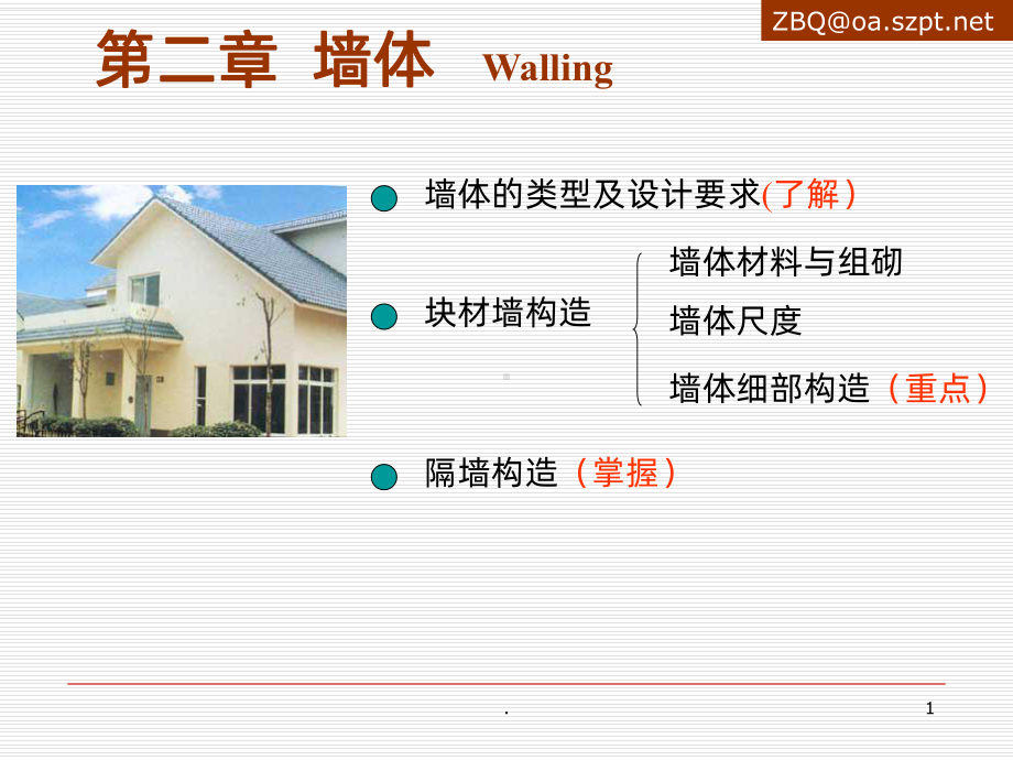 （建筑构造）墙体PPT课件.ppt_第1页