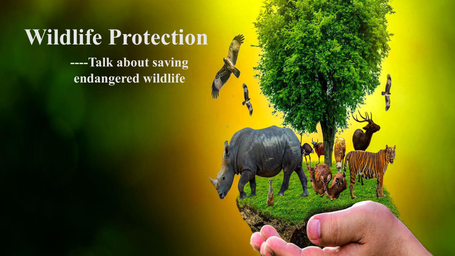 Unit 2 Wildlife Protection Listening and Speakingppt课件 -（2019）新人教版高中英语必修第二册.pptx_第1页