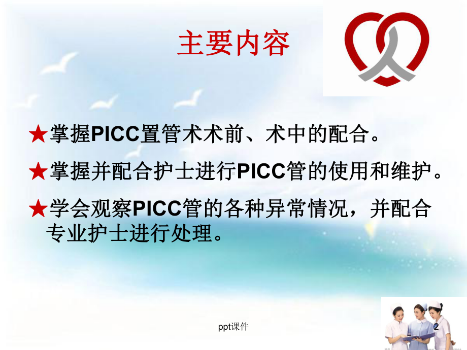 PICC导管健康宣教-ppt课件.ppt_第2页