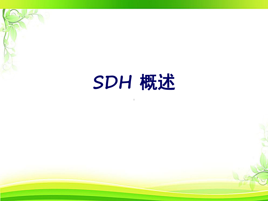 SDH基础原理及应用-ppt课件.ppt_第3页