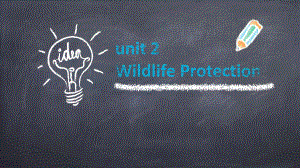 Unit 2 Wildlife Protection 单词ppt课件-（2019）新人教版高中英语必修第二册.pptx