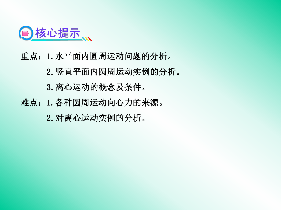 2.3圆周运动的实例分析课件2(教科版必修2).ppt_第3页