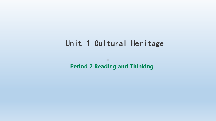 Unit 1 Reading and Thinking ppt课件-（2019）新人教版高中英语必修第二册(2).pptx_第1页