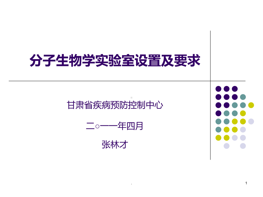 PCR实验室分区设置及要求-PPT课件.ppt_第1页