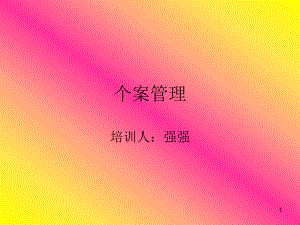 个案管理ppt课件.ppt