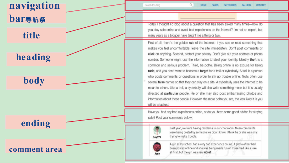 Unit 3 The Internet Reading for Writing ppt课件-（2019）新人教版高中英语必修第二册(0001).pptx_第3页