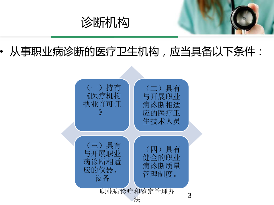 职业病诊疗和鉴定管理办法培训课件.ppt_第3页