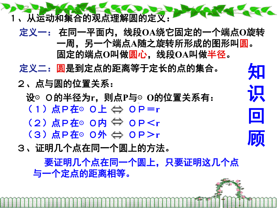 3.2新北师大版九年级数学圆的对称性课件PPT.ppt_第1页