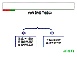 自我管理培训-ppt课件.ppt