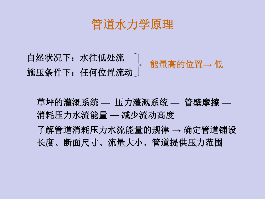 《管道水力学原理》课件.ppt_第1页