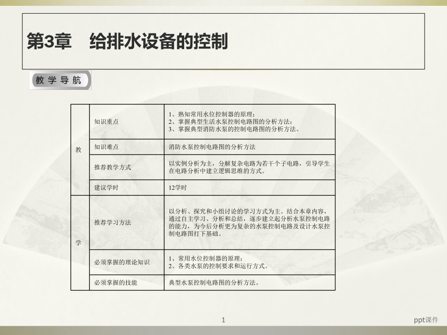 给排水设备的控制-ppt课件.ppt_第1页