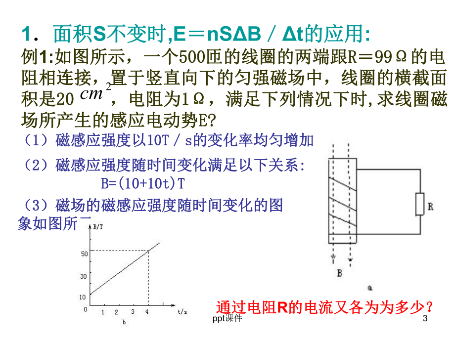 法拉第电磁感应定律的应用-ppt课件.ppt_第3页