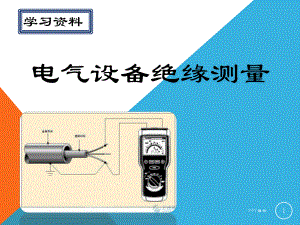 电气设备绝缘测量-ppt课件.pptx