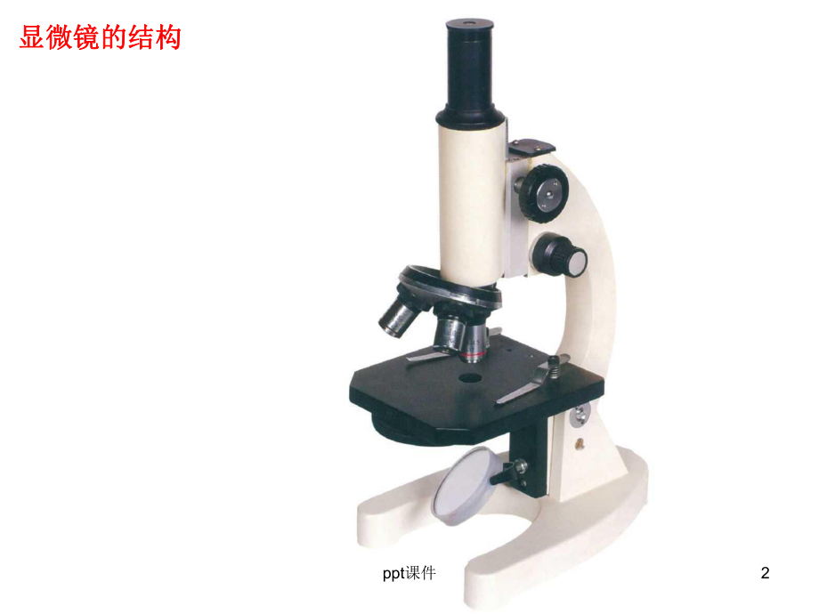 显微镜使用方法-ppt课件.ppt_第2页