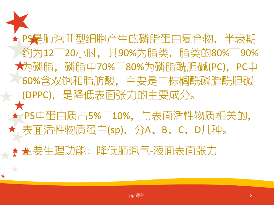 肺表面活性物质-ppt课件.ppt_第2页