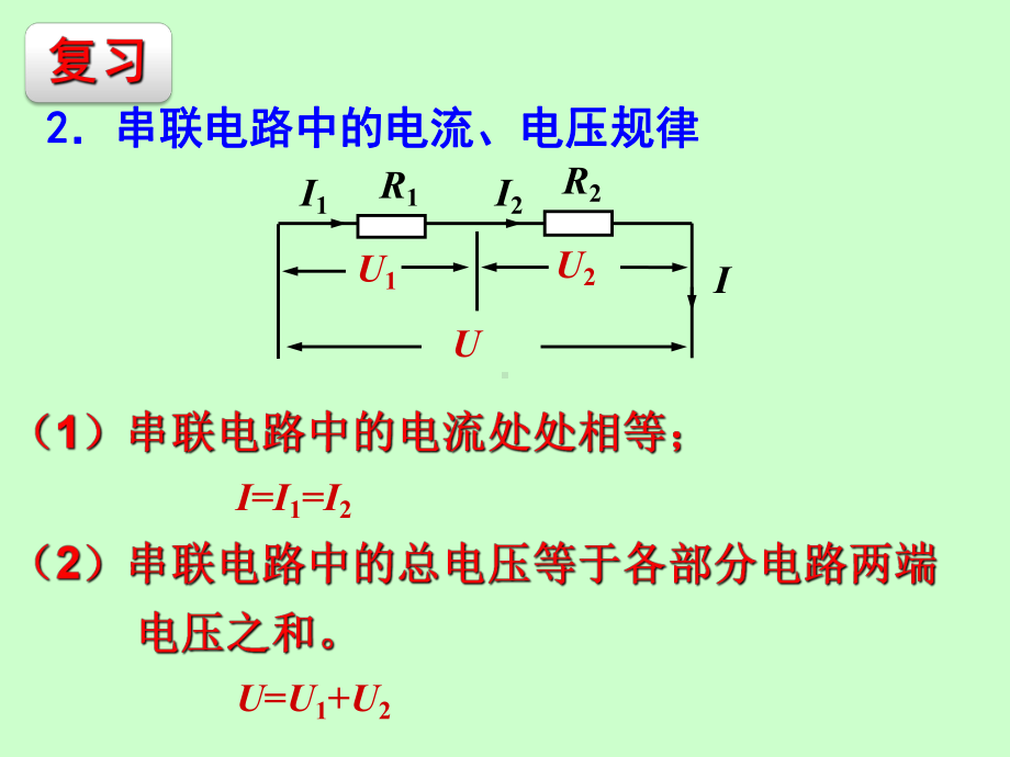 《欧姆定律在串、并联电路中的应用》欧姆定律PPT优秀课件.ppt_第3页