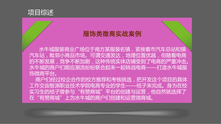 互联网+服饰类微商营销案例分析PPT课件实施解决.ppt_第2页