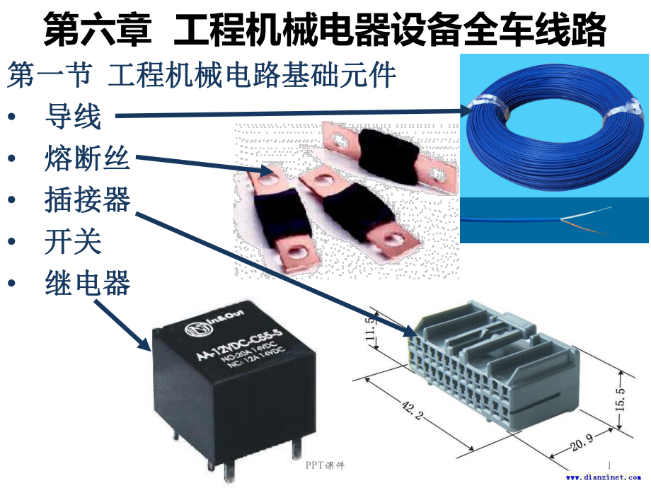 工程机械电器设备-全车线路-ppt课件.ppt_第1页