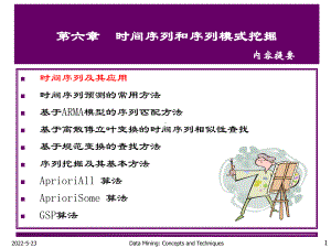 时间序列和序列模式挖掘PPT课件.ppt