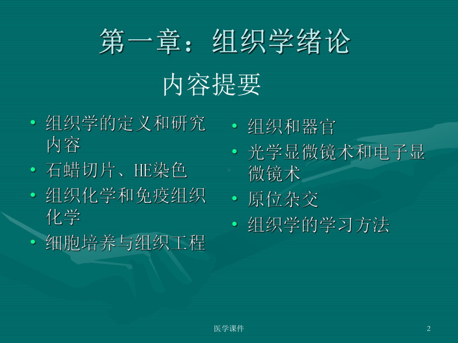 组织胚胎学第一章绪论-PPT课件.ppt_第2页