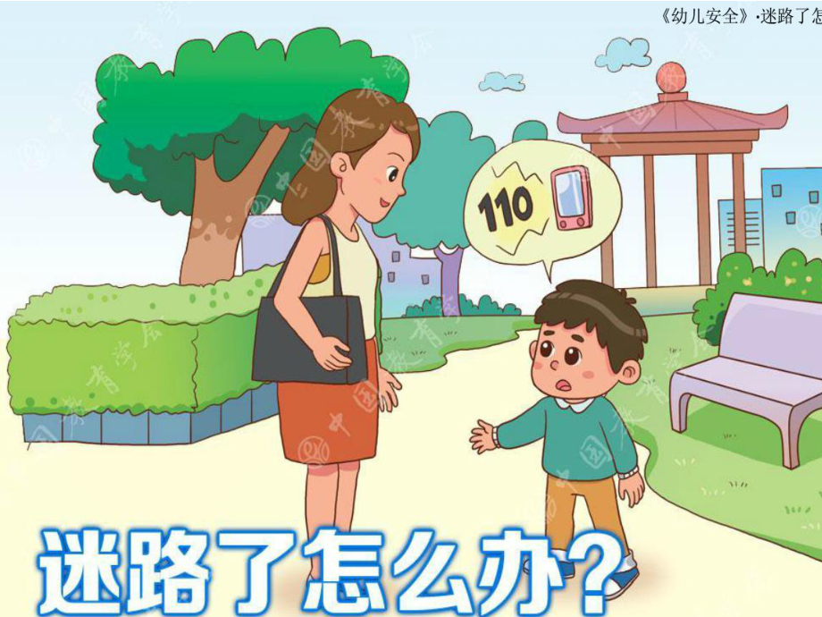 幼儿园小班课件-迷路了怎么办.ppt_第1页