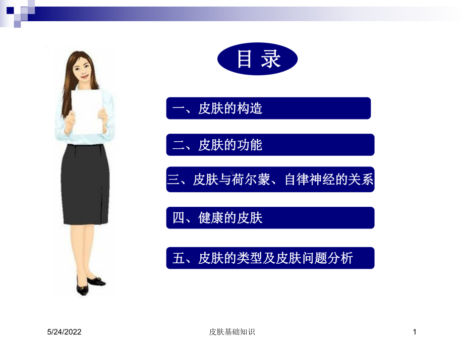 皮肤基础知识培训课件.ppt_第1页