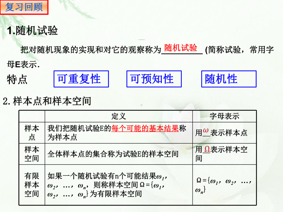 高中数学人教A版必修第二册事件的关系和运算优质课件PPT.ppt_第2页