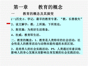 教育的产生与发展教学课件.ppt