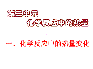 化学反应中的热量变化PPT课件4-苏教版.ppt