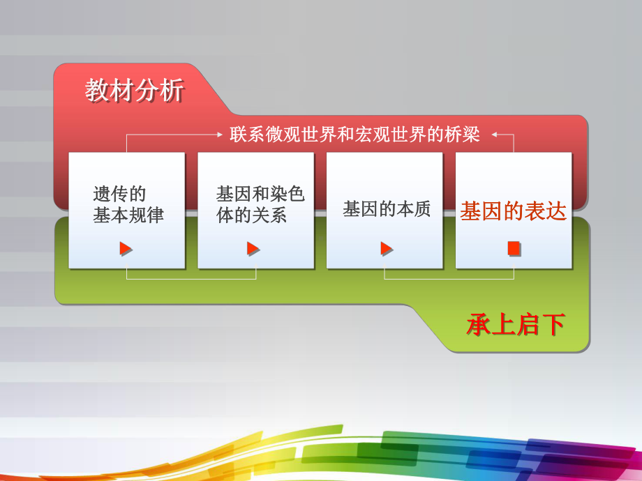 2015年名师学术研讨会课件人教版生物必修二4.1《基因指导蛋白质的合成》说课课件(山东 于桂花)(共54张PPT) .ppt.ppt_第2页