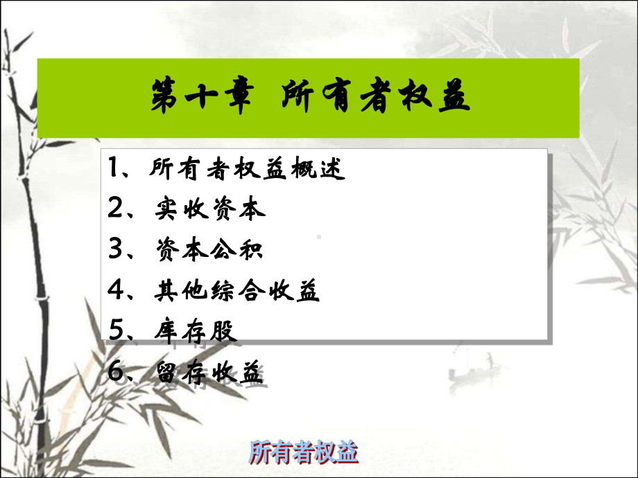 所有者权益-PPT课件.ppt_第1页