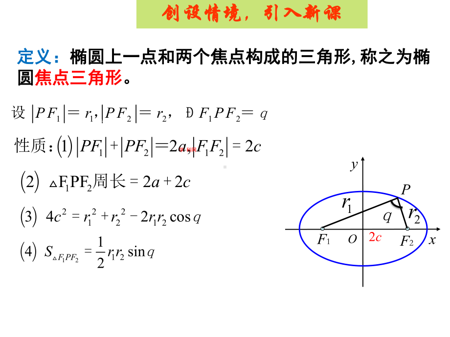 湖南省怀化市湖天中学高中数学选修2-1课件：椭圆中的焦点-周钦.ppt_第3页