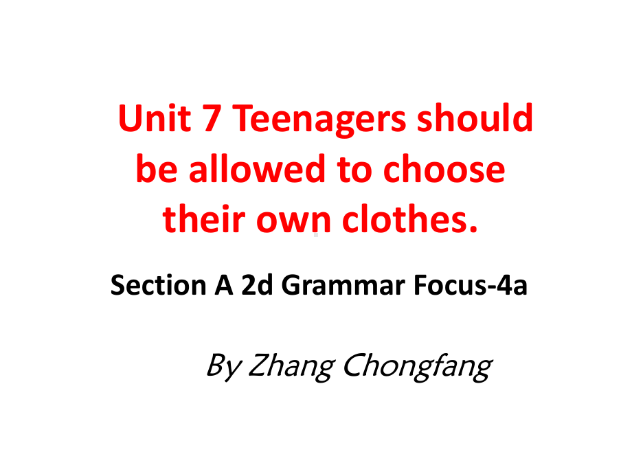 Section A 2d Grammar-4a教学课件.pptx_第1页