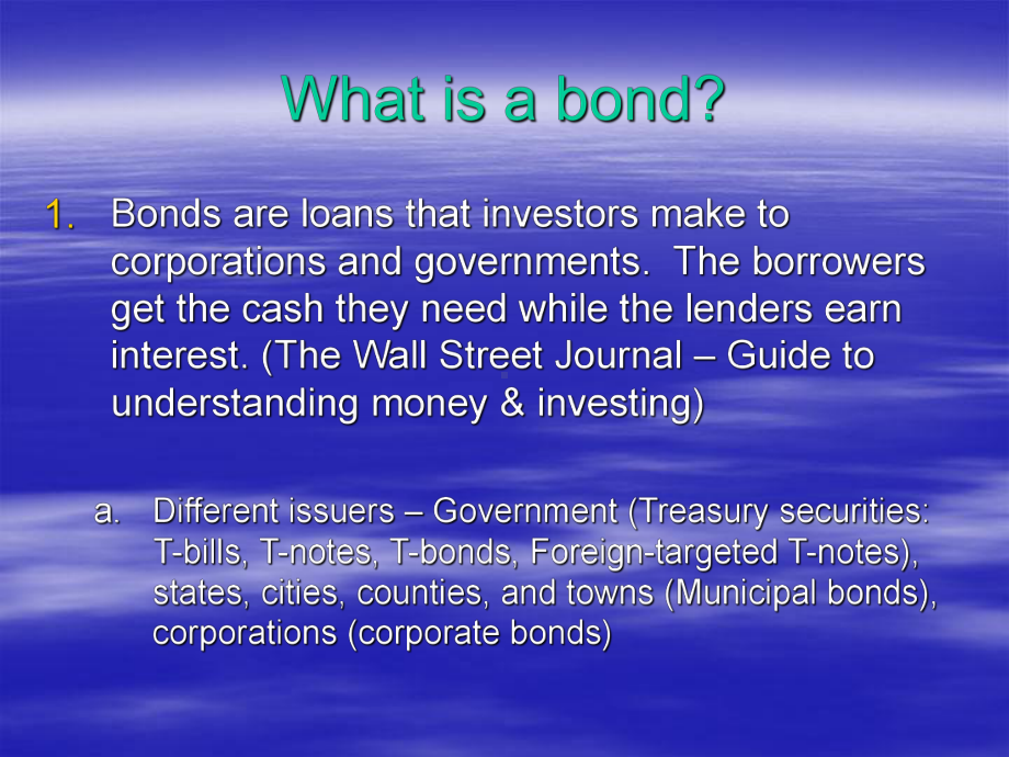 Bond Valuation 债券定价 - 现代金融市场概论教学课件PPT.ppt_第2页