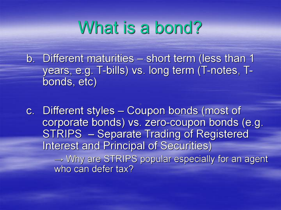 Bond Valuation 债券定价 - 现代金融市场概论教学课件PPT.ppt_第3页