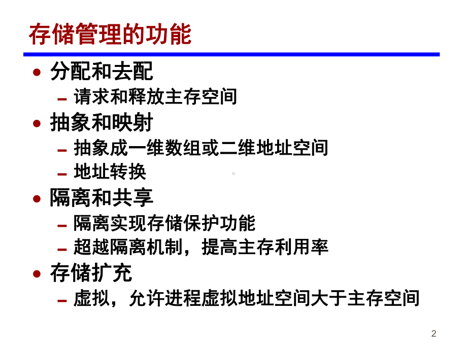 操作系统-第4章-存储管理ppt课件.ppt_第2页