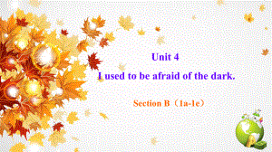 I used to be afraid of the dark导入课件.ppt