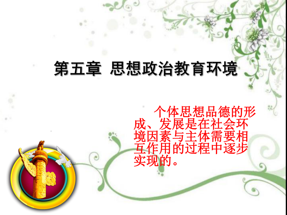 思想政治教育环境-ppt课件.ppt_第1页