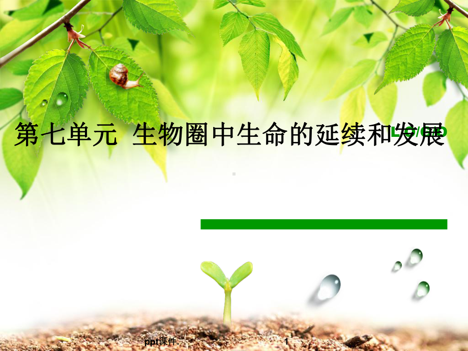 八年级生物下册植物的生殖ppt课件.ppt_第1页