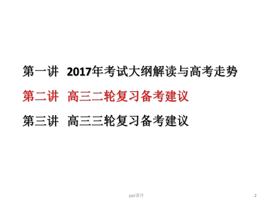 高中地理二轮复习策略-ppt课件.ppt_第2页