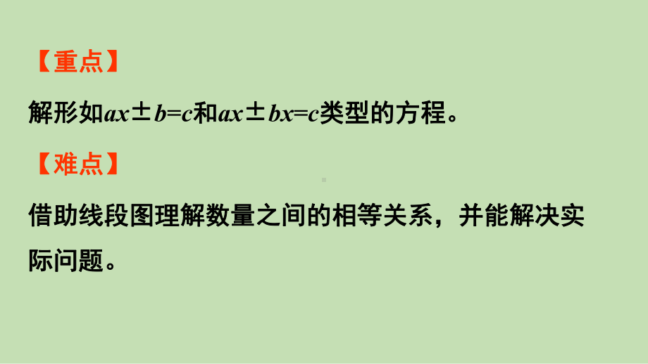 青岛版（六三制）五年级上册《数学》 四 走进动物园-简易方程 信息窗5列方程解决问题（2）ppt课件.pptx_第3页