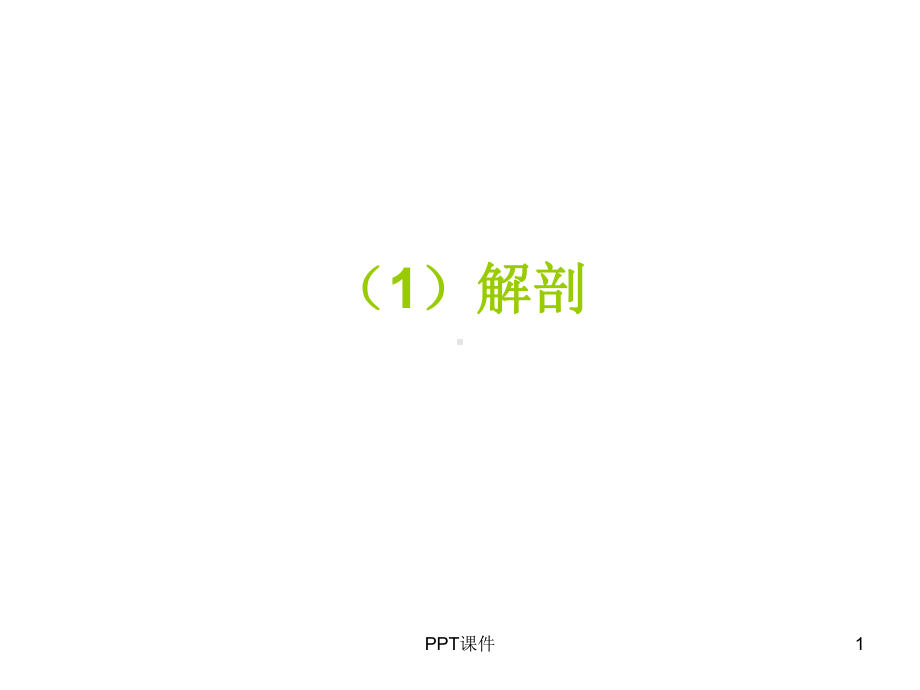 胃的解剖-ppt课件.ppt_第1页