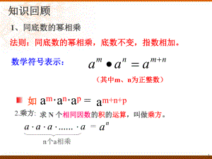 幂的乘方PPT课件.ppt