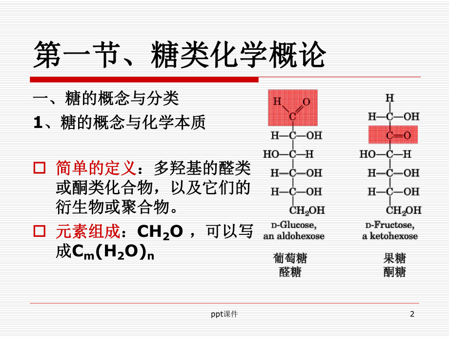 糖类生物化学-ppt课件.ppt_第2页