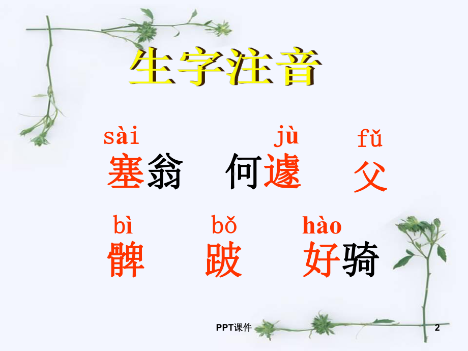 《塞翁失马》-ppt课件.ppt_第2页