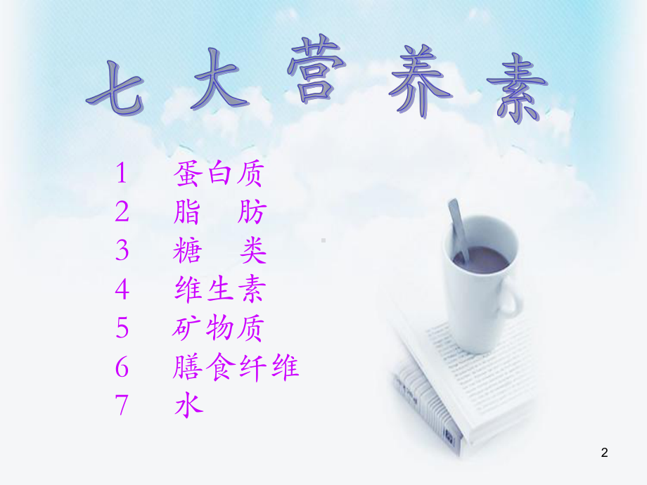 人体七大营养素PPT课件.ppt_第2页